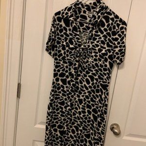 Intermission Black & White Dress